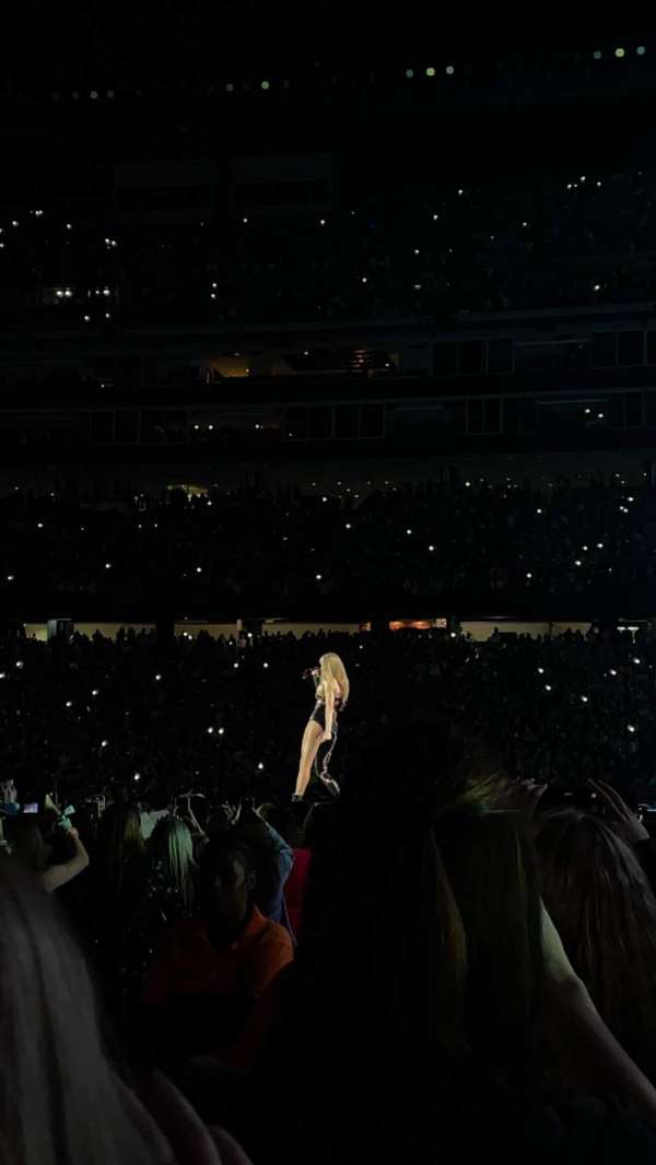 Gillette Stadium, section: A1, row: 15