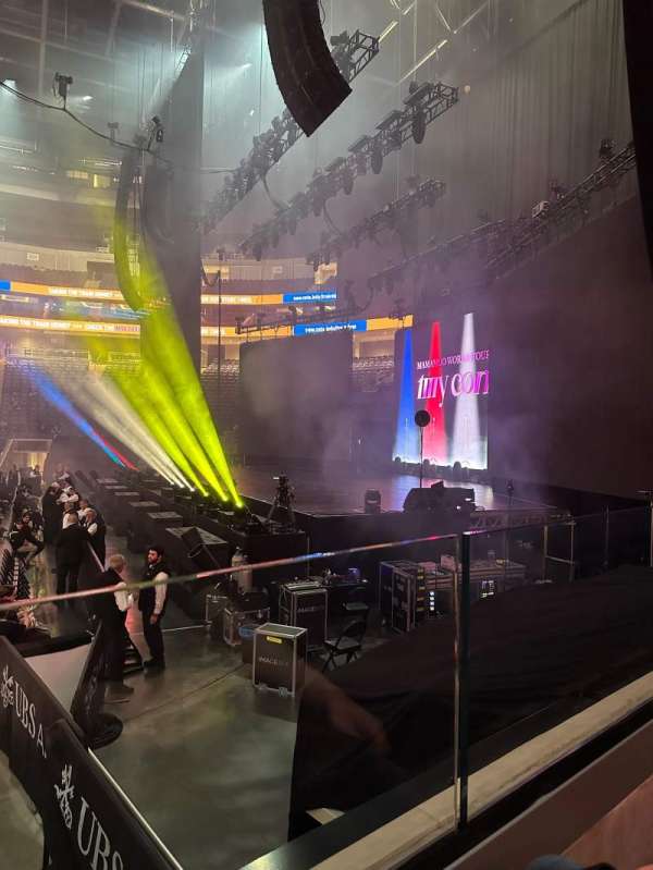 UBS Arena, section: 102, row: 8, seat: 10