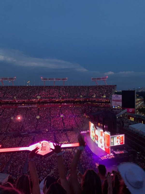 Raymond James Stadium, section: 312, row: N, seat: 22