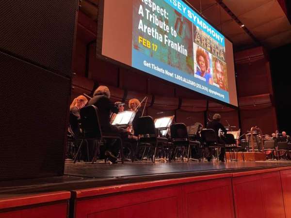 Victoria Theater at NJPAC, section: Orchestra L, row: BB, seat: 13
