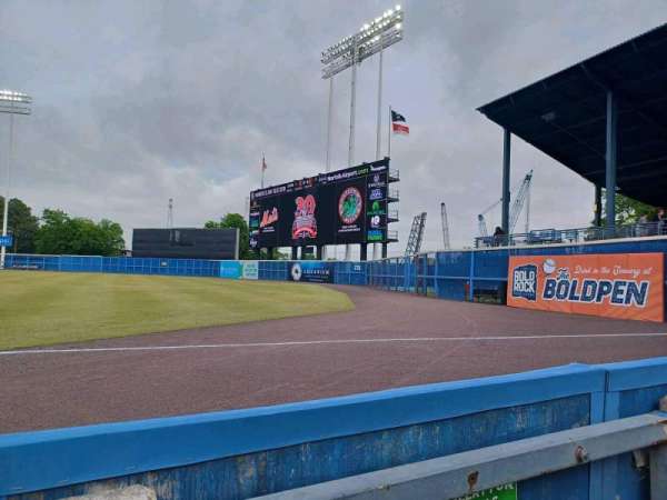Harbor Park, section: 122, row: 1, seat: 15