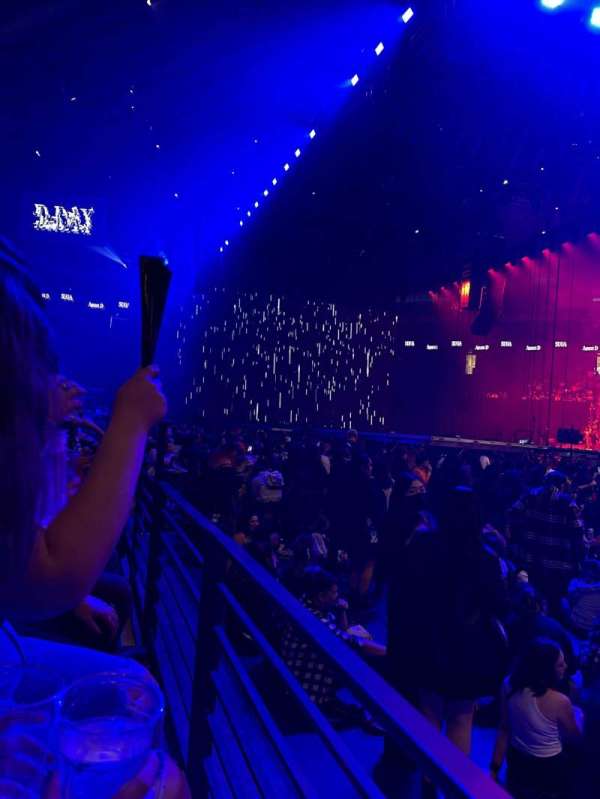 Oakland Arena, section: 113, row: 4A, seat: 8