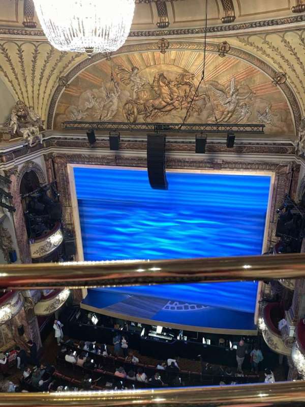 Novello Theatre, section: Balcony, row: A, seat: 7
