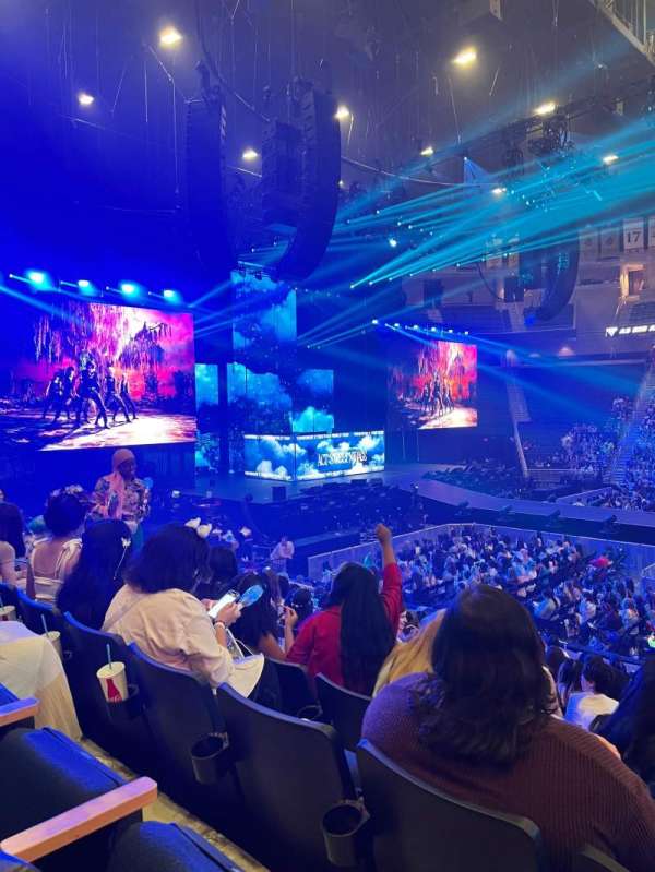 Gas South Arena, section: 117, row: P, seat: 4