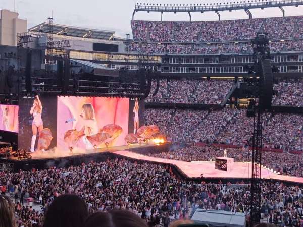 Gillette Stadium, section: CL8, row: 3, seat: 7