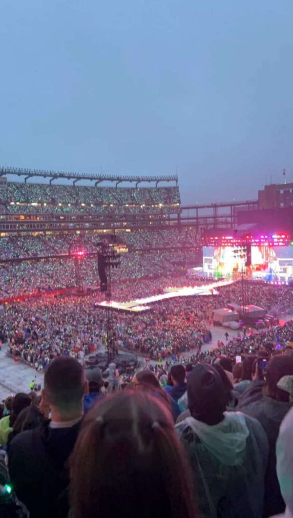 Gillette Stadium, section: 237, row: 23, seat: 13