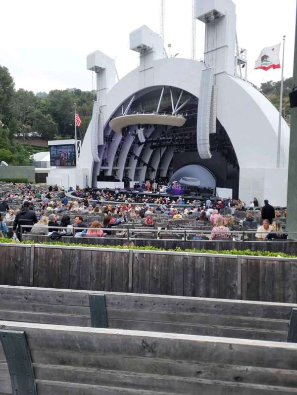 Hollywood Bowl, section: D, row: 4, seat: 26