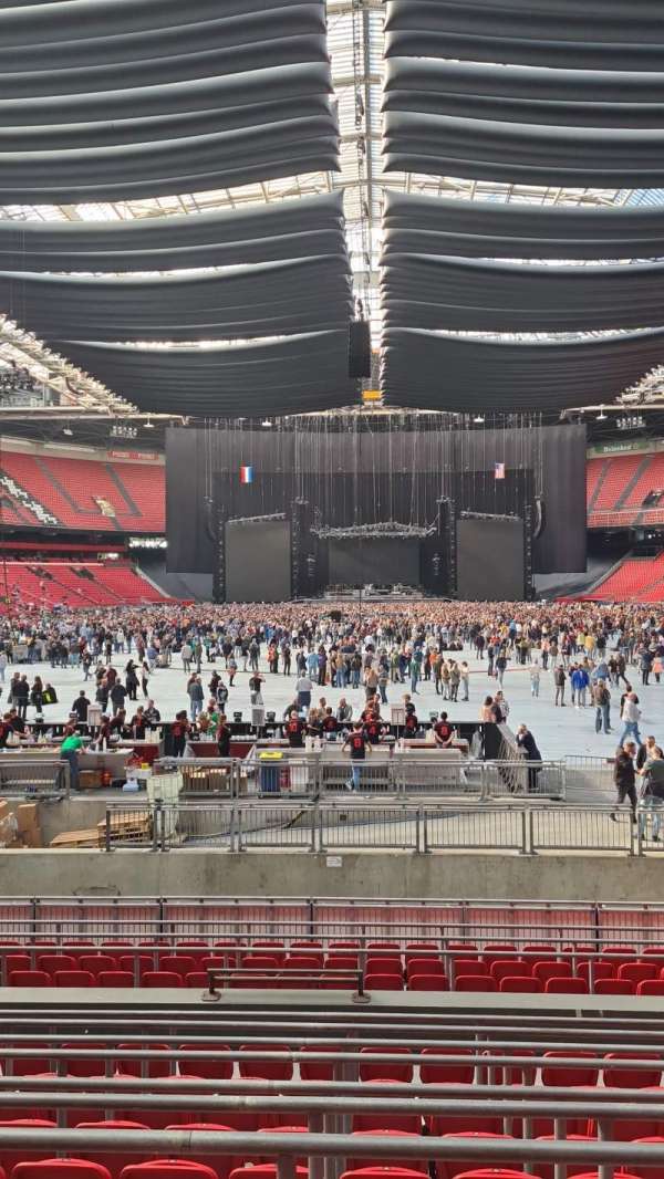 Johan Cruijff ArenA, section: 127, row: 11, seat: 107