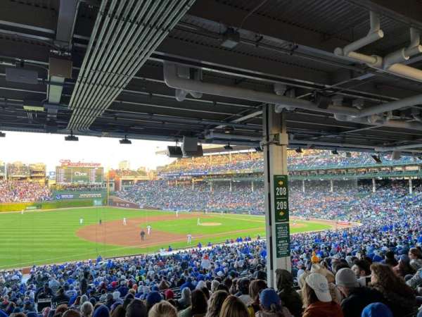 Wrigley Field, section: 207, row: 15, seat: 9
