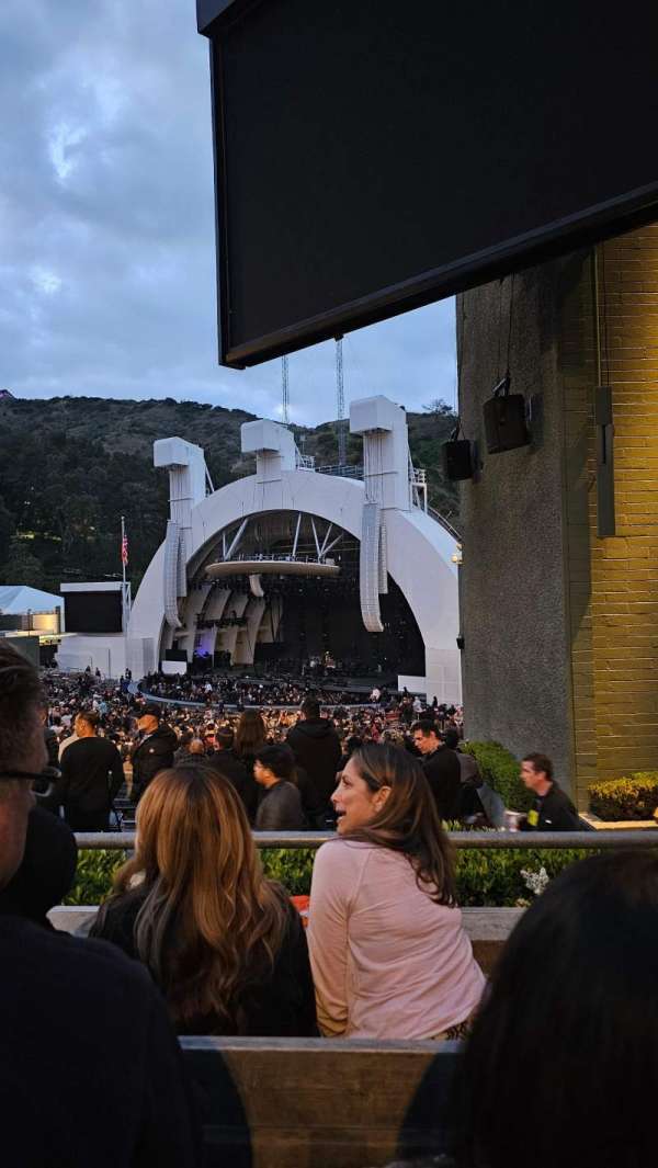 Hollywood Bowl, section: F3, row: 3, seat: 22