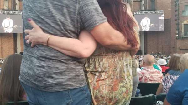 Starlight Theatre, section: Plaza 1, row: J, seat: 7