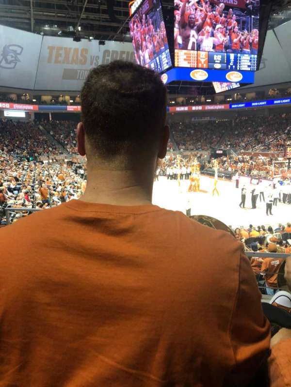 Moody Center, section: 102, row: B, seat: 10