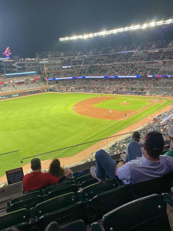 Truist Park, section: 341, row: 5, seat: 19