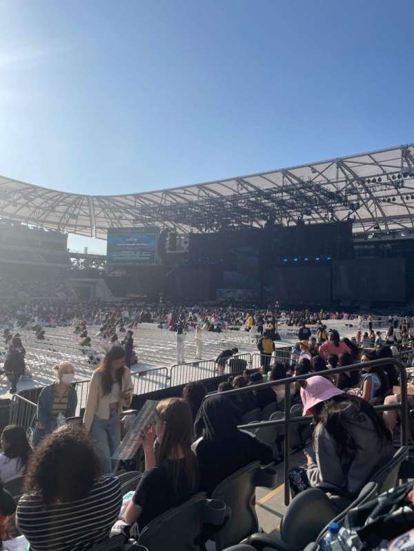 BMO Stadium, section: Figueroa Club C, row: G, seat: 5