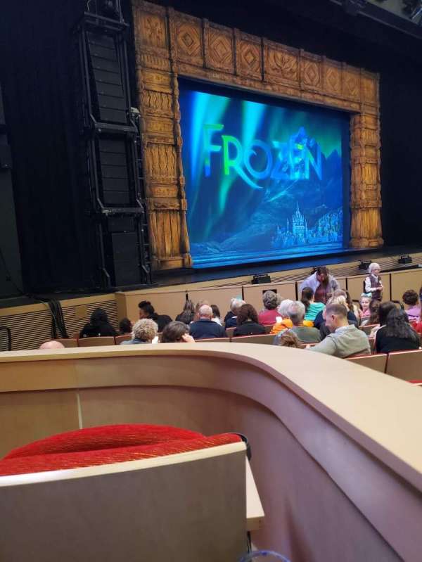 Steven Tanger Center for the Performing Arts, section: Orchestra L, row: J, seat: 1