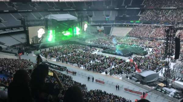Stade de France, section: U4, row: 63, seat: 26