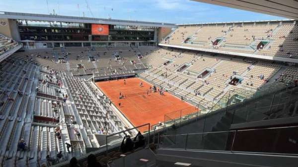 Court Philippe Chatrier, section: 47, row: 9, seat: 132