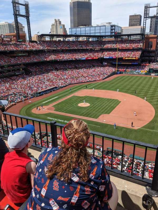 Busch Stadium, section: 341, row: 2, seat: 10