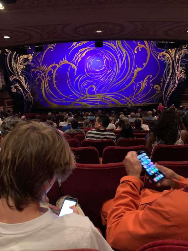 Imperial Theatre, section: Orchestra C, row: S, seat: 106