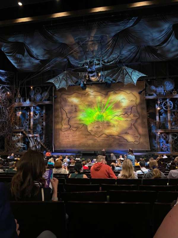 Gershwin Theatre, section: Orchestra C, row: Q, seat: 114