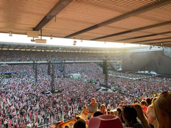Murrayfield Stadium, section: E18, row: S