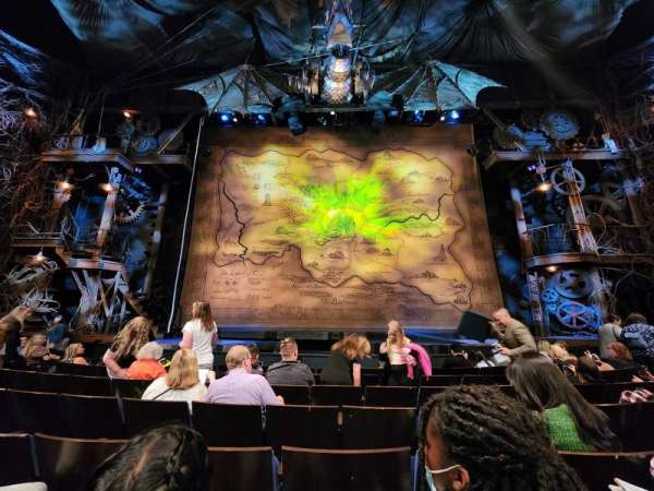 Gershwin Theatre, section: Orchestra C, row: C, seat: 109
