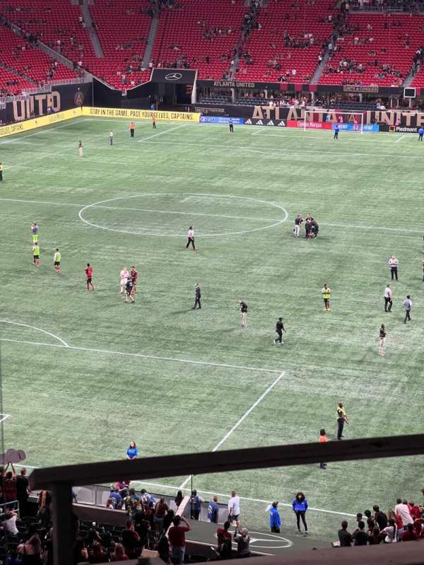 Mercedes-Benz Stadium, section: 247, row: 2, seat: 16