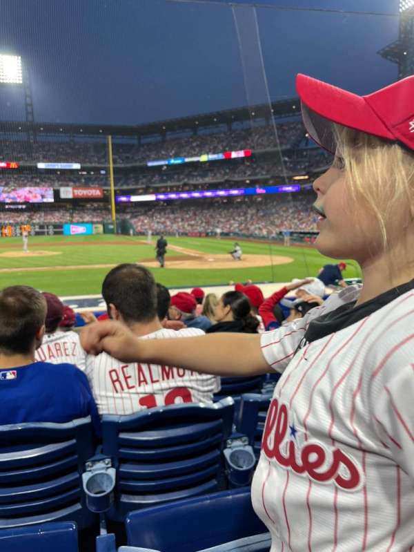 Citizens Bank Park, section: 129, row: 8, seat: 4