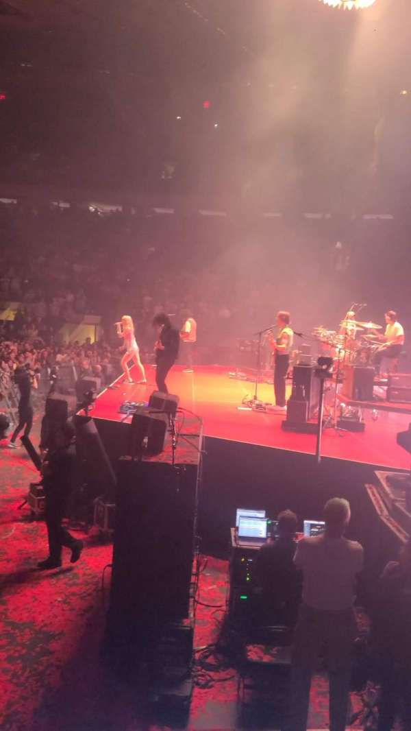 Madison Square Garden, section: 109, row: 3, seat: 7