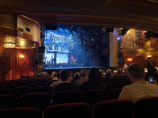 St. James Theatre, section: Orchestra L, row: P, seat: 27
