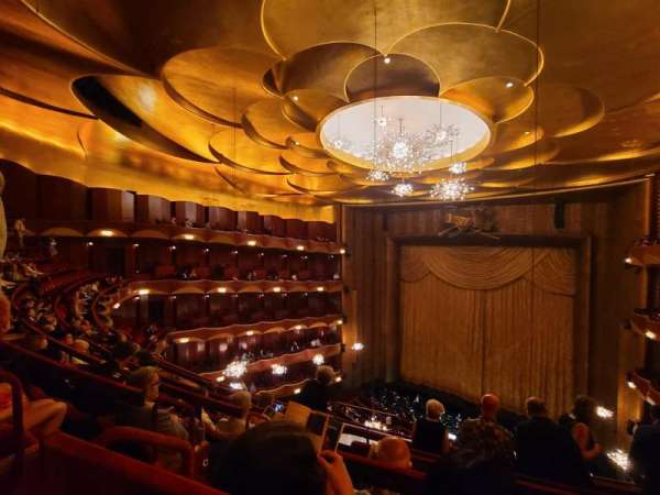 Metropolitan Opera House - Lincoln Center, section: Balcony R, row: E, seat: 4