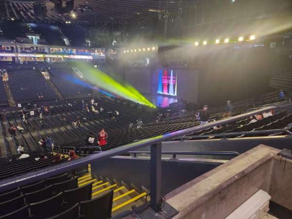 Oakland Arena, section: 101, row: DS, seat: 2