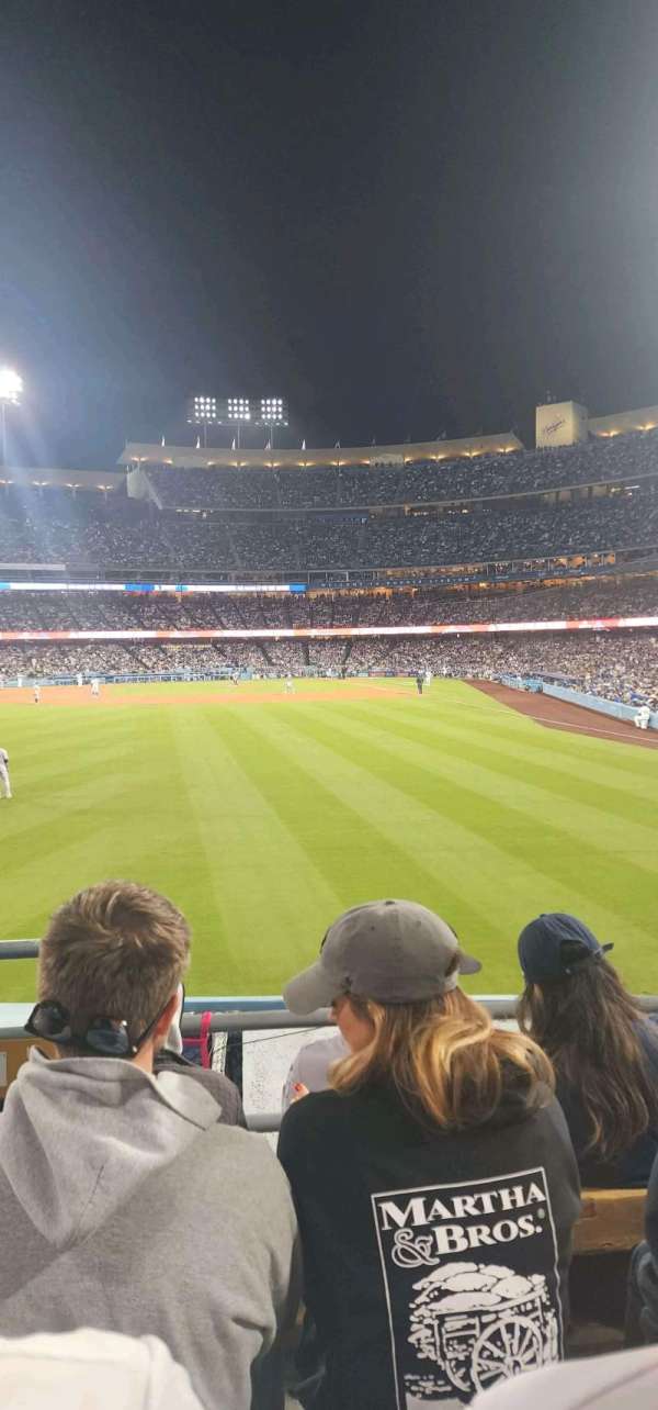 Dodger Stadium, section: 301PL, row: D, seat: 1