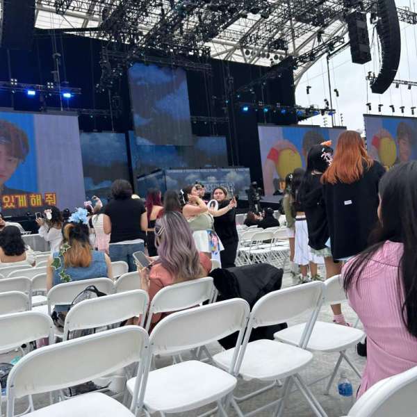 BMO Stadium, section: Floor A5, row: 14, seat: 5