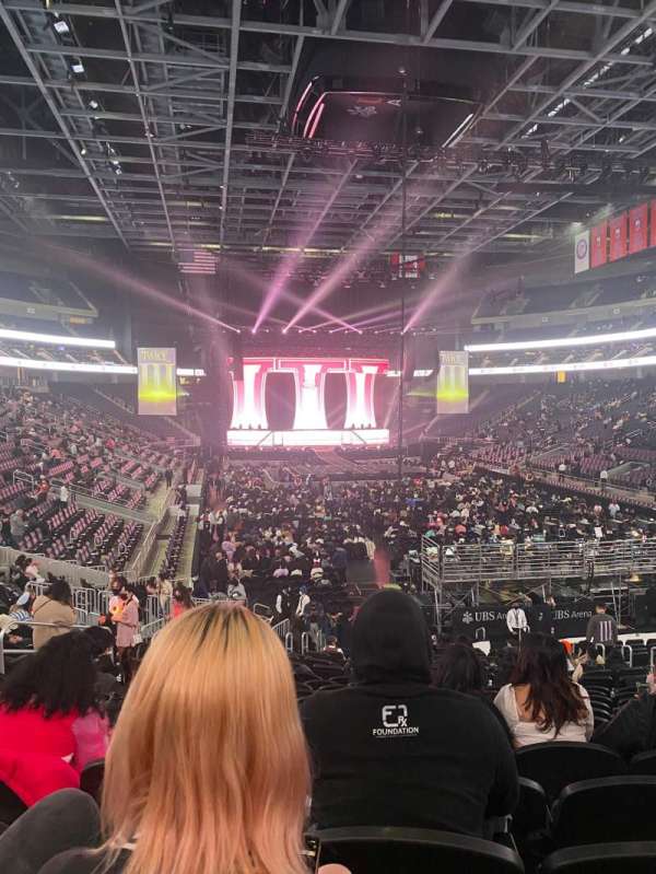 UBS Arena, section: 110, row: 20, seat: 14
