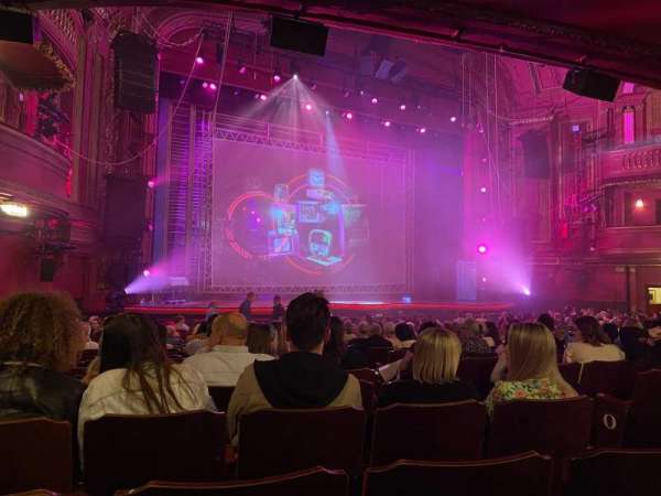 Dominion Theatre, section: Stalls, row: S, seat: 43