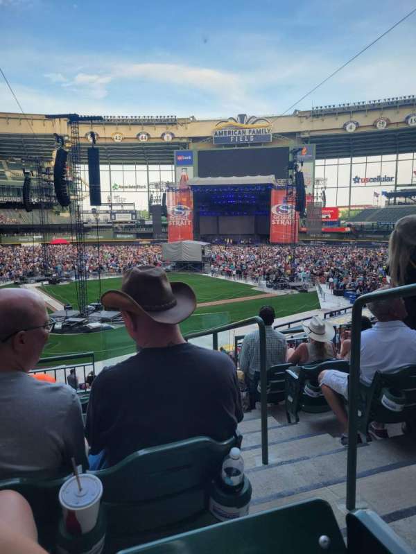 American Family Field, section: 217, row: 6, seat: 19