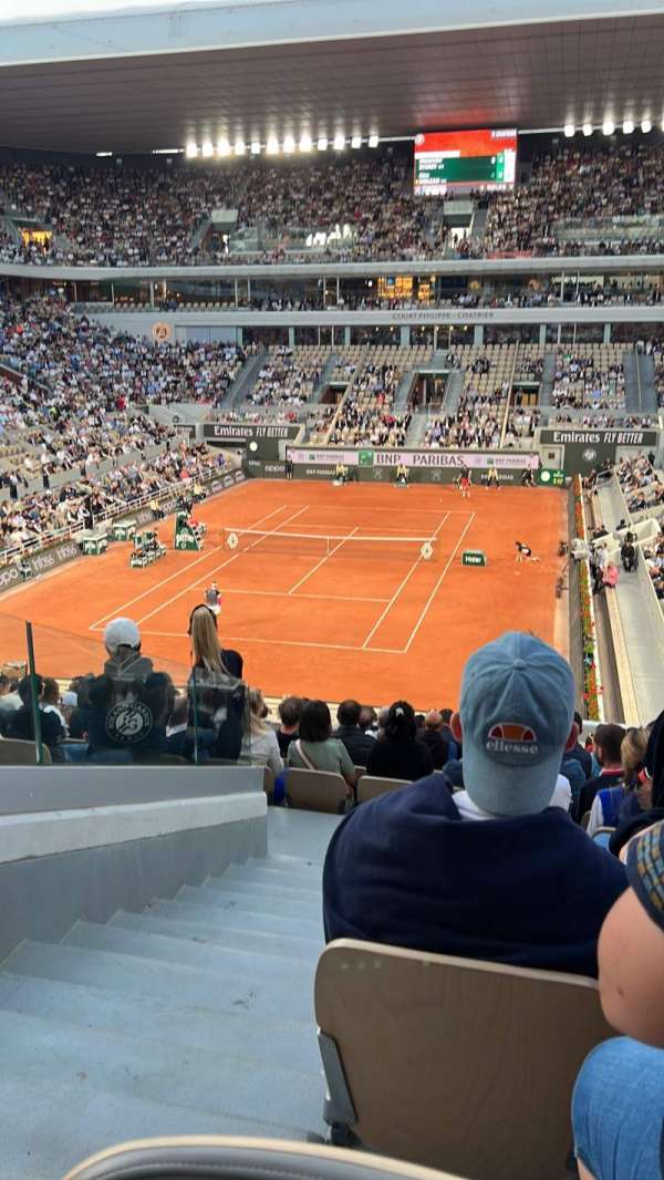 Court Philippe Chatrier, section: 21, row: 14, seat: 24