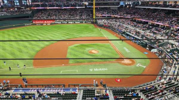 Globe Life Field, section: 211, row: 1, seat: 19