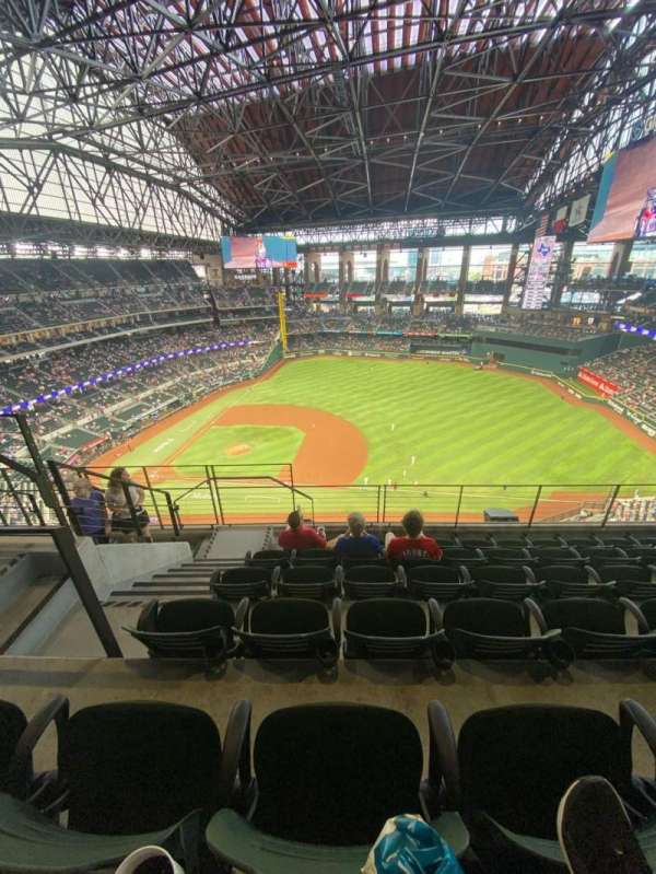 Globe Life Field, section: 318, row: 6, seat: 5