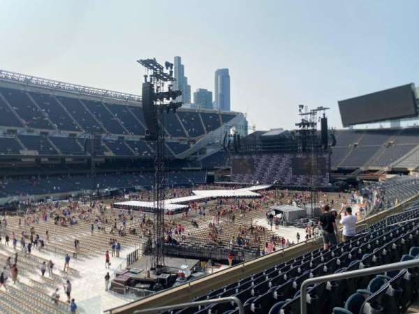 Soldier Field, section: 214, row: 8, seat: 14