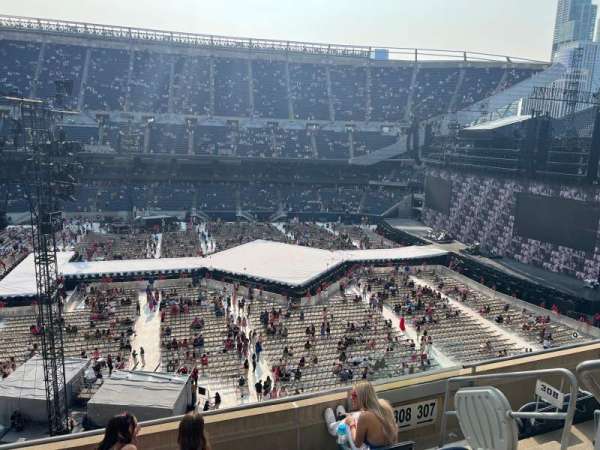 Soldier Field, section: 308, row: 5, seat: 13