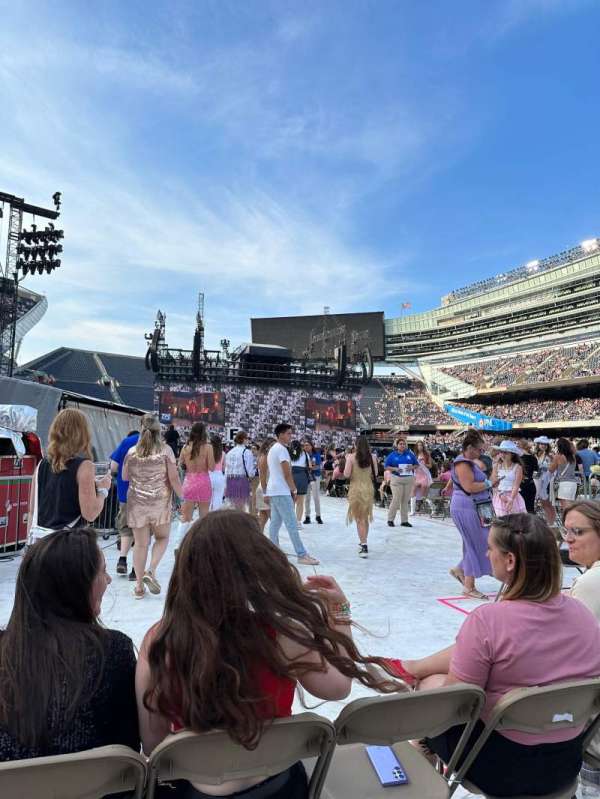 Soldier Field, section: R, row: 8, seat: 10
