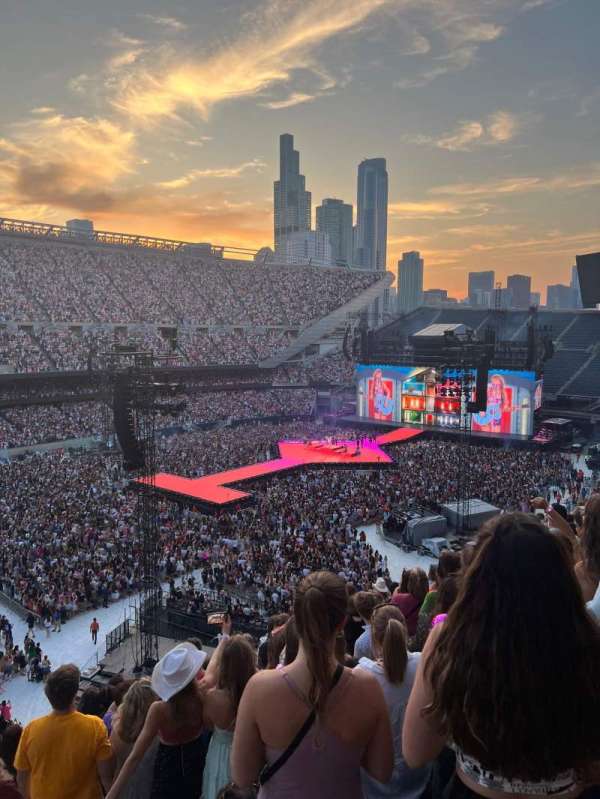 Soldier Field, section: 313, row: 9, seat: 1
