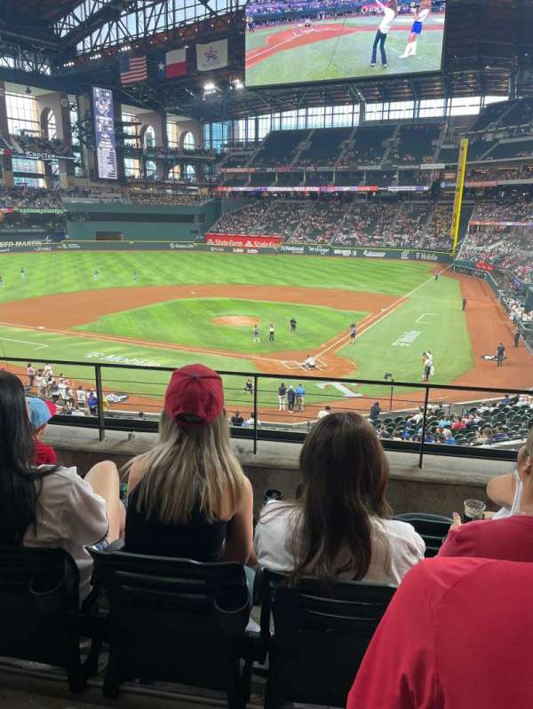 Globe Life Field, section: 112, row: 4, seat: 14