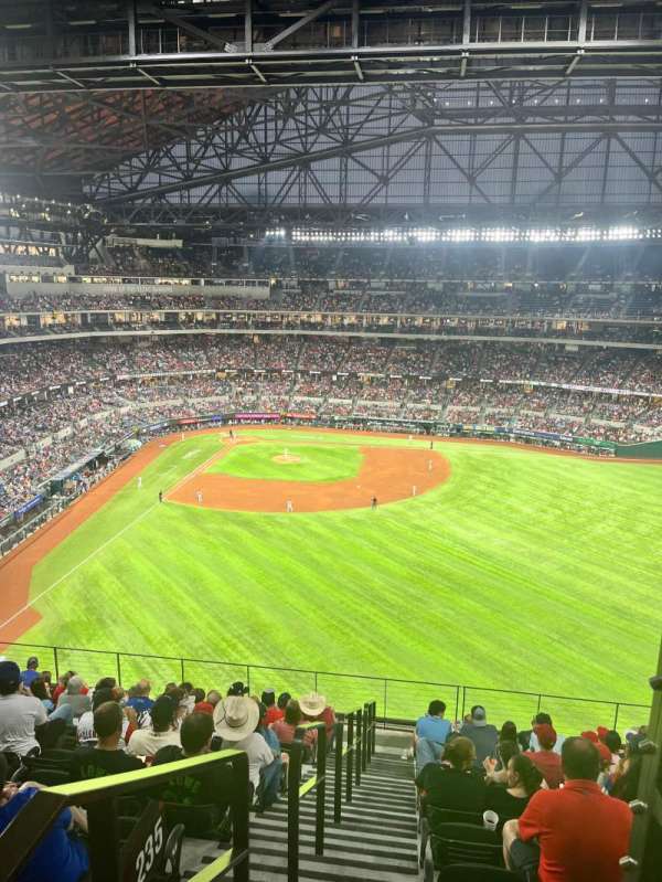 Globe Life Field, section: 234, row: 4, seat: 19