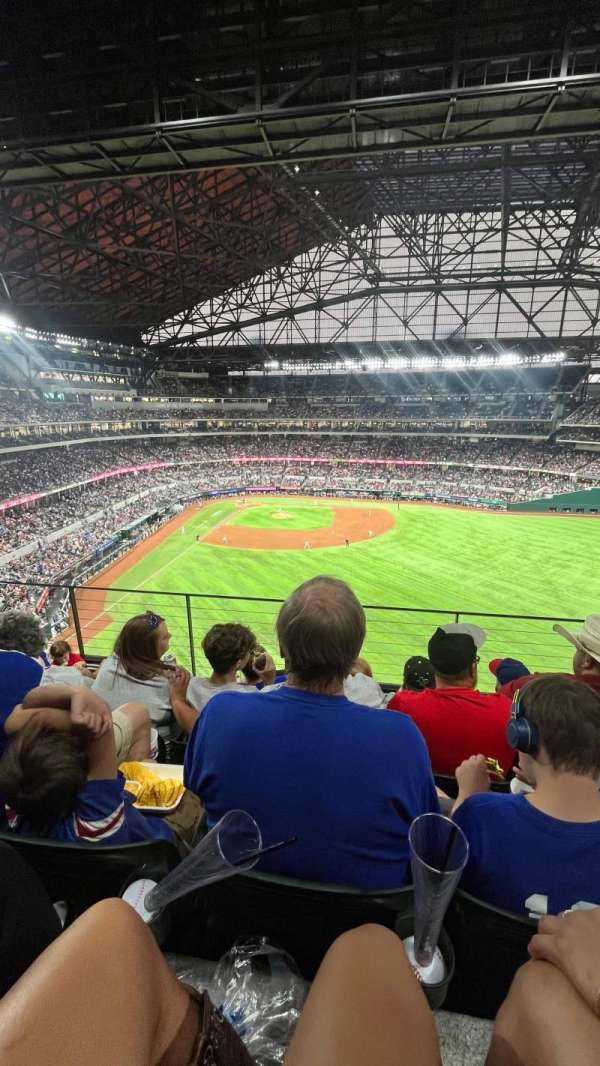 Globe Life Field, section: 234, row: 4, seat: 19