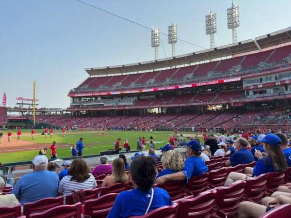 Great American Ball Park, section: 115, row: N, seat: 16
