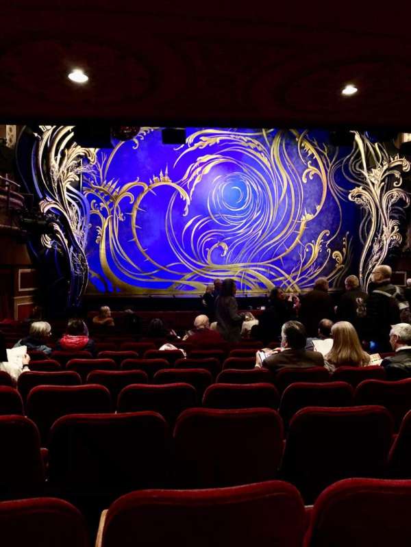 Imperial Theatre, section: Orchestra L, row: Q, seat: 17