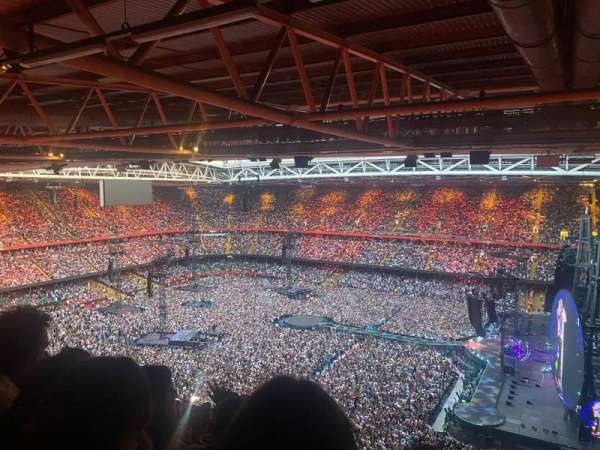 Principality Stadium, section: U6, row: 31, seat: 15